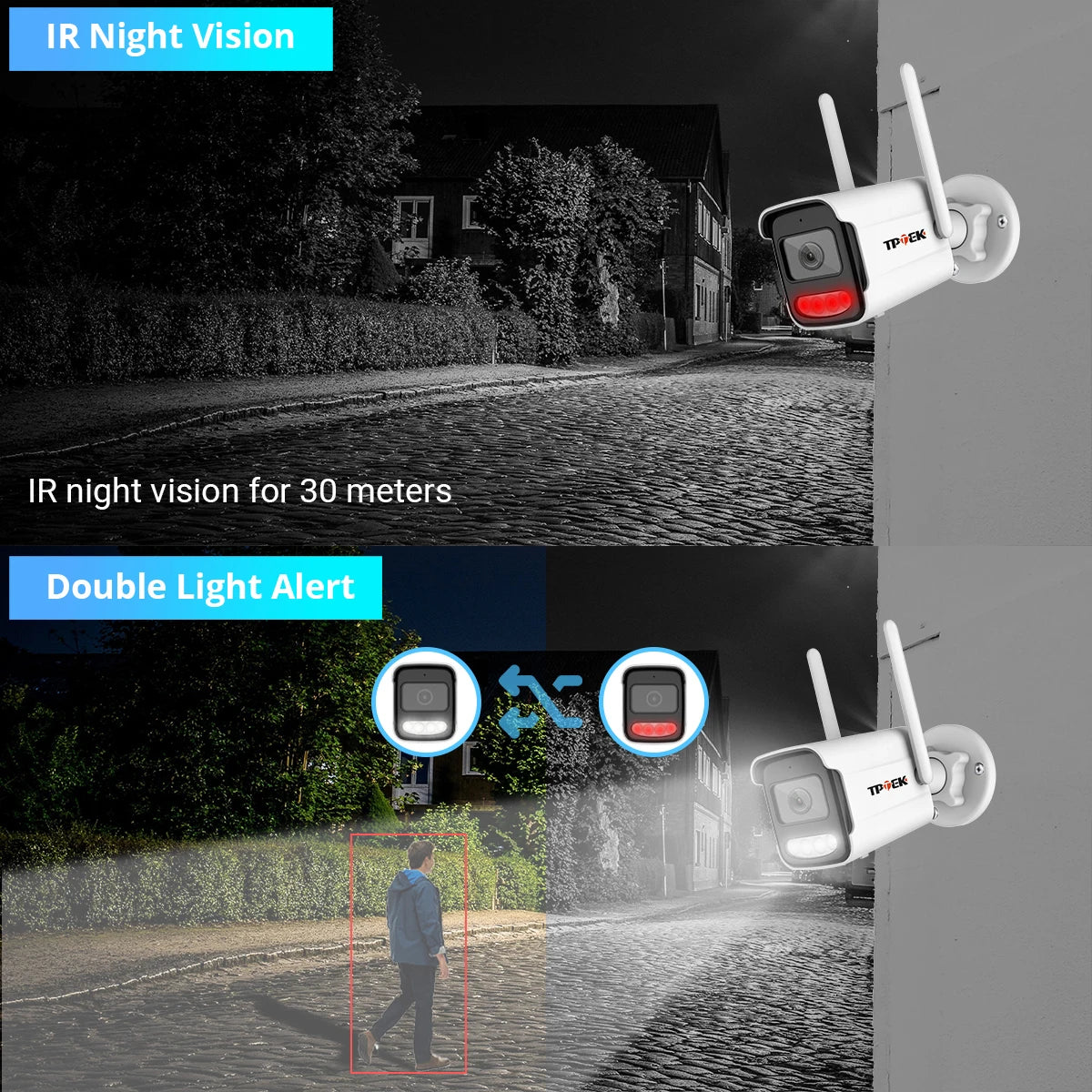 Cámara de Vigilancia Inalámbrica 4K