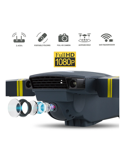 Mini dron cuadricóptero de 1080p HD