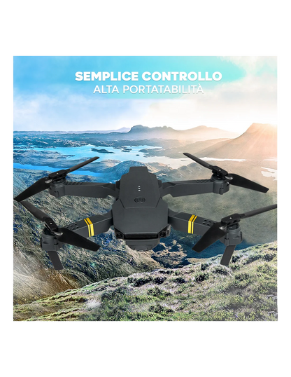 Mini dron cuadricóptero de 1080p HD