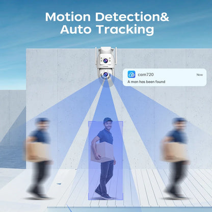 Cámara de seguridad Lenovo HD de 8 MP