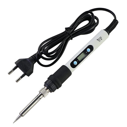 60W 80W Electric Soldering Iron LCD Digital Display Adjustable Temperature Welding Repair Tools 220V / 110V Solder Wire Tips