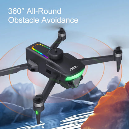 LF680 Pro Drones GPS Profession Motor sin escobillas 4K HD Cámaras duales FPV Control remoto Evitación de obstáculos Cuadricóptero plegable