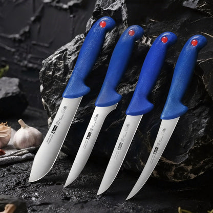 Juego de cuchillos deshuesados de 1 a 4 piezas: cuchillos de cocina de acero inoxidable, cuchillos de carnicero afilados, cuchillos para cortar en la cocina, cuchillos de chef