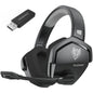 NUBWO G06 Dual Wireless Gaming Headphones 2.4GHz Bluetooth 5.3 Headsets Gamer with Microphone for PS5, PS4, PC, Mobile, Switch