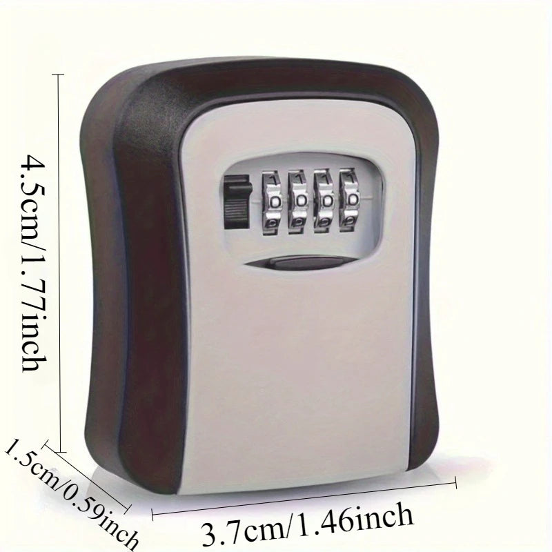 Caja fuerte con llave abatible ultrasegura Bnation de 1 pieza Almacenamiento de llaves