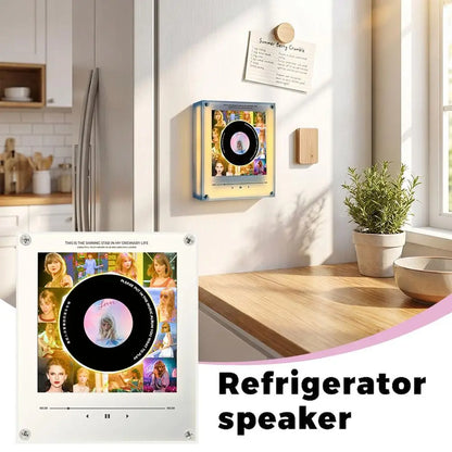 Acrylic Rotary Disc Machine Vinyls Music Player